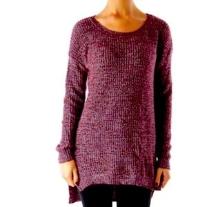 BP Maroon Burgundy Sweater Dress Size Medium.  Maroon and white very soft